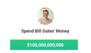 Spend Bill Gates Money Game